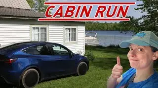 Cabin Run - Model Y Road Trip