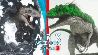 NUEVO INDOMINUS REX EVOLUCIONADO DINOSAURIO HIBRIDO DEFINITIVO! MoroRex Gen 2 ARK Ascended Historia