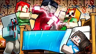 BOBBY'NİN BABASI GELDİ! 🤯 GİZLİ EVİNDE 1 GECE GEÇİRDİM - Minecraft