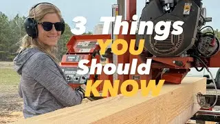 3 Things YOU should know BEFORE buying a Woodmizer SAWMILL!!!