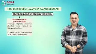 120 - Kpss - Tyt / Ayt - Atatürk Dönemi Dış Politika (1923-1930)  I - Birol Yetimoğlu