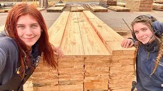 Trying to complete this large hemlock order but will we have enough logs??