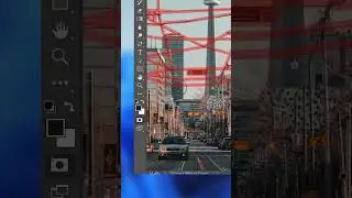 Remove Power Line's in Photoshop #photoshop #viralvideo #trending #shorts #shortvideo #short #funny