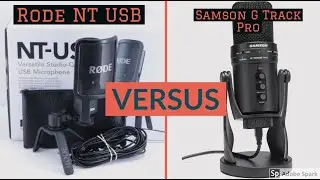 Rode NT USB vs Samson G Track Pro