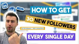How to Get 30 NEW Followers Every Single Day
