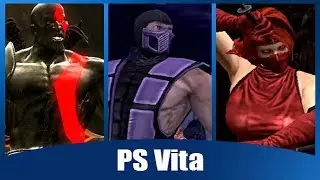 Mortal Kombat 9: All (PS3/PSVita Exclusive Skins) Intros and Win Poses