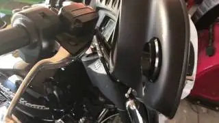 DD Audio B3 horn install in 2014 Harley Davidson Street Glide