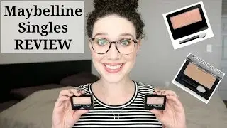 MAYBELLINE SINGLE SHADOWS | Review