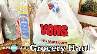 Huge VONS Grocery Haul | Weekly Grocery Haul for Large Family
