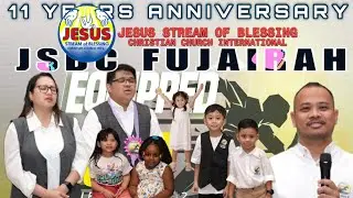 JSBC Fujairah 11th. Years Anniversary Celebration Part-1 - EQUIPPED TO BUILD | THE TESTIMONY