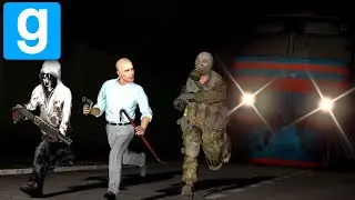 КАРТА КООПЕРАТИВ БЕССОННИЦА И ПОЕЗД СКРИМЕР В Garry's Mod