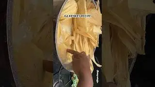 Best Authentic GA KENKEY Recipe | How To Make GA KENKEY #kenkey #ghanianfood #ghanafood #africanfood