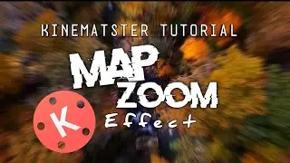 Cinematic Map Zoom Effect in Mobile | Kinemaster Drone Effect Video Editing | Hopeman Studio