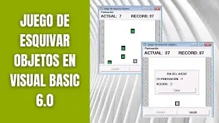 ✔ JUEGO ESQUIVAR OBJETOS VISUAL BASIC 6.0