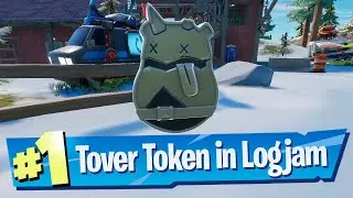 Find Tover Tokens in LogJam Lumberyard Location - Fortnite