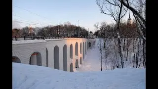 КАЛУГА. Каменный мост через Березуевский овраг.