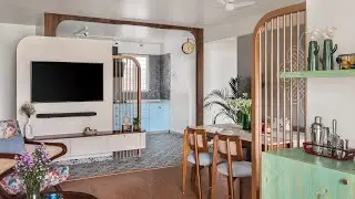 The Blue Door Home by Upside Artist Studio #pune #puneinteriordesigners