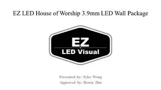 EZ LED House of Worship LED Wall