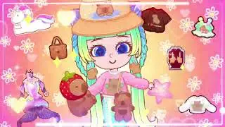 🐟🎀 Dive into Style! Capybara Outfit Pack Arrives in BoBo Mermaid World 🌊✨