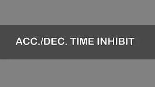 13- How To Set Acceleration & Deceleration Time and Speed Inhibit Setting in Delta VFD