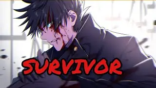 MEGUMI FUSHIGURO EDIT(SURVIVOR) #JujutsuKaisen #MegumiFushiguro