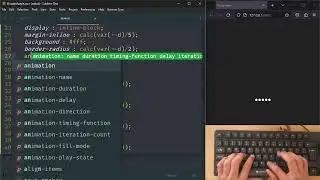 ASMR Programming - Beautiful CSS Animation - No Talking