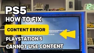 How To Fix Cannot Use Content Error On PlayStation 5