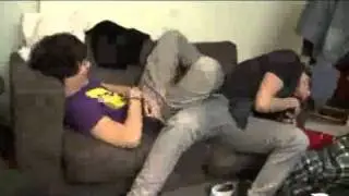 Harry and Louis get rock n roll - One Direction The X Factor 2010