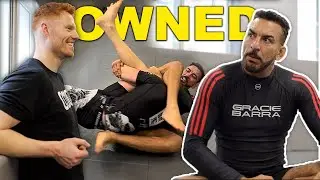 Crossfitter Challenges BJJ Legend & Gets OWNED!