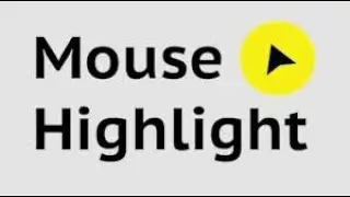 How to highlight your mouse pointer in Tamil