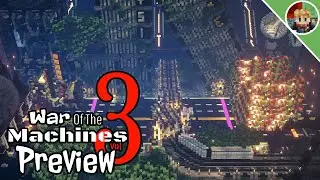 Minecraft: War of the Machines 3 Trailer + Breakdown!!
