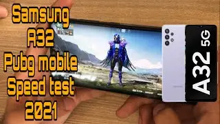 Samsung A32 Pubg Speed test and review ||samsung A32 5G smart phone || gameplay by Shayan