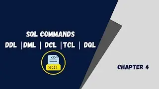 SQL Commands DDL | DML | DCL | TCL | DQL