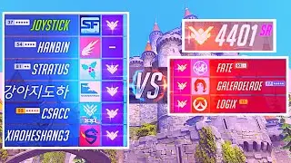 Joystick Plays Against Overwatch League Pros & Streamers #2 (Overwatch)