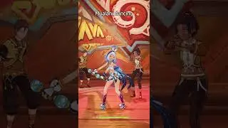 Kachina doing break dance / 