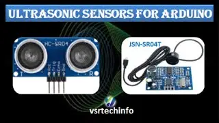 Arduino Ultrasonic Sensors HC-SR04T | JSN- SR04T Water Proof Ultrasound sensor |  HC-SR04T&JSN-SR04T