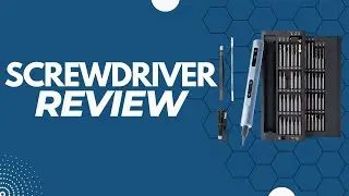 Review: Mini Electric Screwdriver, 52-in-1 Precision Electric Screwdriver 400RPM with 5 Torque