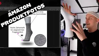 Produktfotos für Amazon erstellen 🔥 | Socken Freisteller im Studio fotografieren | Fitchgallery