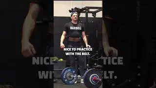 when to use a belt in training