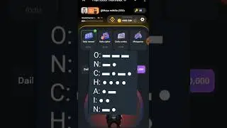 #6th/7th September Kombat Daily Cipher Morse Code today. Get 1,000,000 free coins, tokens airdrop.