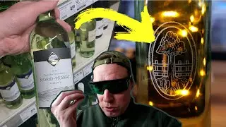 Lasergravur auf vollen Flaschen (Wein & Bier) weil so viele danach gefragt haben