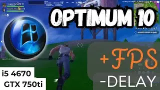 OPTIMUM 10  'El mejor Windows Optimizado para este 2024' 😶‍🌫️ | FORTNITE BENCHMARCK