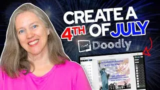 Doodly Tutorial | Fun 4th of July Doodly VIDEO example