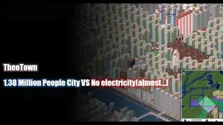 Cutting off electicity of a TheoTown city with 1.38 Million People