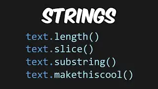 Working With Strings In JavaScript
