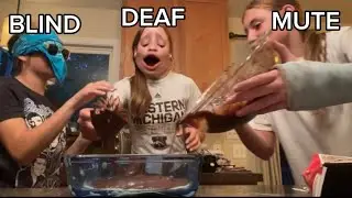 BLIND, DEAF, AND MUTE CHALLENGE! || avez