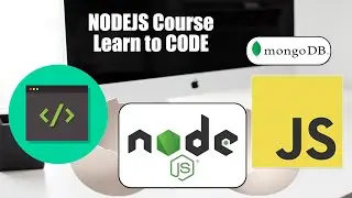 Learn NodeJS Big New Course Express MongoDB CRUD Node JavaScript
