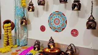 Affordable Diwali Home Decoration || Diwali decor deas || festive diy at Home 2024Diya decoration
