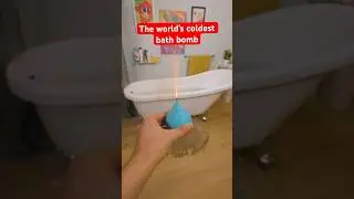The World’s Coldest Bath Bomb 🥶
