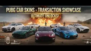 Epic PUBG Car Skins Transitions | Best Vehicle Skins Showcase |